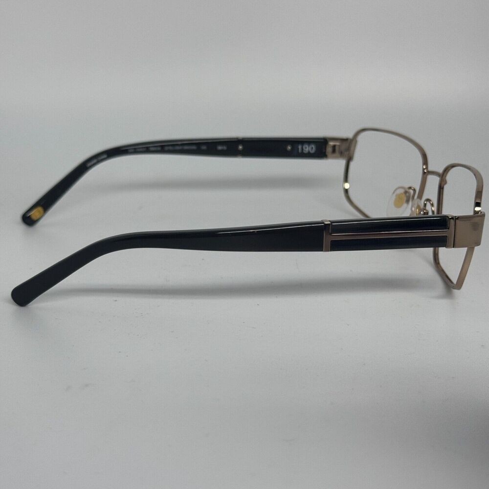 Tommy Bahama Eyeglasses TB5014 Black Gold Rectangle Full‎ Frames H16094 - Picture 4 of 7